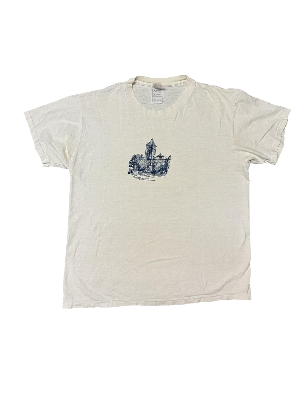 Vintage Y2KUniversity of Illinois Large White ICTM Math 2002 Altgeld